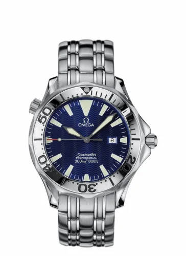 Omega Seamaster Diver 300M Quartz 41 Stainless Steel / Electric Blue / Bracelet 2065.80.00 (20658000)
